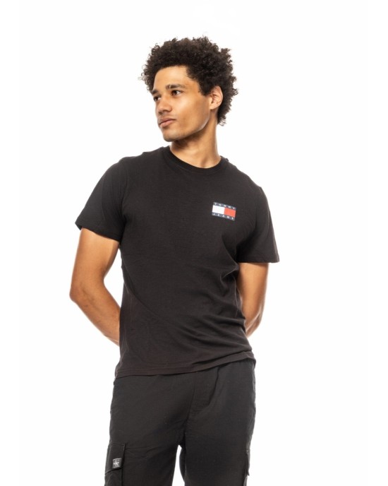 T-shirt Tommy Jeans μαύρη ΚΟΝΤΟΜΑΝΙΚΕΣ