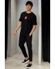 T-shirt Twin Black Μαύρο T-shirt Twin Black Μαύρο