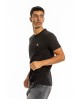 T-shirt Calvin Klein μαύρο ΚΟΝΤΟΜΑΝΙΚΕΣ
