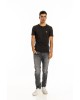 T-shirt Calvin Klein μαύρο ΚΟΝΤΟΜΑΝΙΚΕΣ