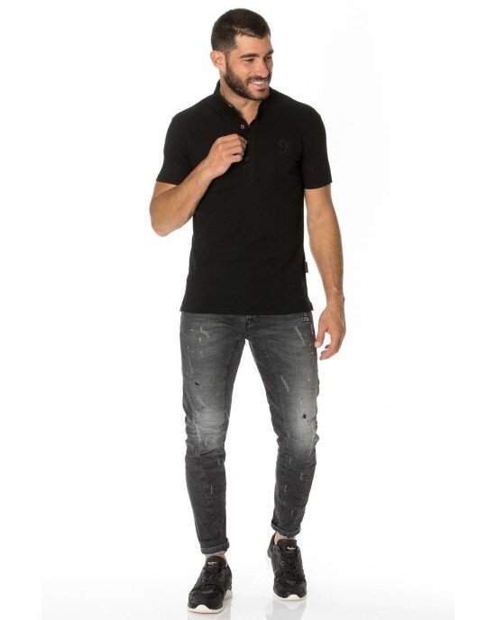 T-Shirt Rebel μαύρο T-Shirt Rebel μαύρο