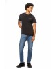 T-shirt Tommy Jeans μαύρο ΚΟΝΤΟΜΑΝΙΚΕΣ
