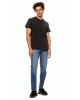 T-shirt Tommy Jeans μαύρο ΚΟΝΤΟΜΑΝΙΚΕΣ