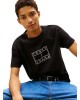 T-shirt Tommy Jeans μαύρο ΚΟΝΤΟΜΑΝΙΚΕΣ