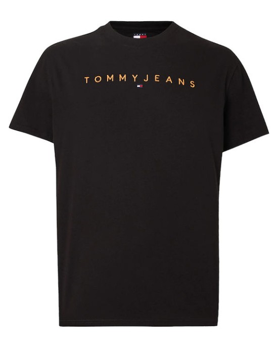 T-shirt Tommy Jeans μαύρη ΚΟΝΤΟΜΑΝΙΚΕΣ