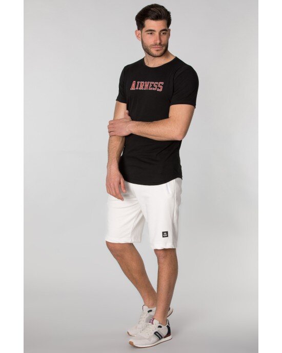T-shirt New Wave μαύρο T-shirt New Wave μαύρο