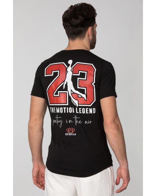 T-shirt New Wave μαύρο T-shirt New Wave μαύρο
