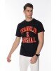 T-shirt Franklin Marshall Μαύρο T-shirt Franklin Marshall Μαύρο