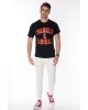 T-shirt Franklin Marshall Μαύρο T-shirt Franklin Marshall Μαύρο