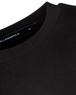 T-shirt Karl Lagerfeld μαύρο