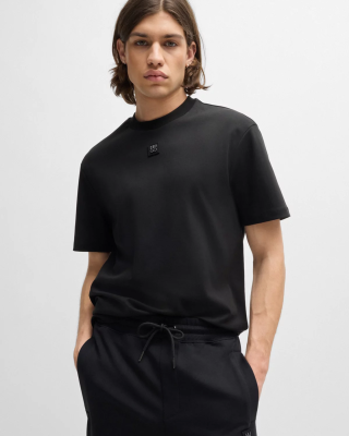 T-Shirt Hugo μαύρο