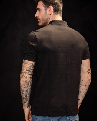 T-shirt Tommy Jeans μαύρο