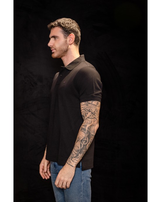 T-shirt Tommy Jeans μαύρο ΚΟΝΤΟΜΑΝΙΚΕΣ