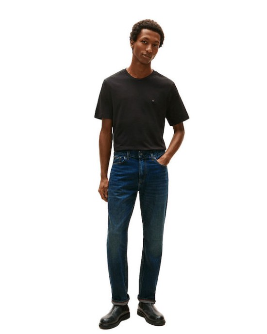 T-shirt Tommy Jeans μαύρο ΚΟΝΤΟΜΑΝΙΚΕΣ