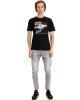 T-shirt Jack n Jones μαύρο ΚΟΝΤΟΜΑΝΙΚΕΣ