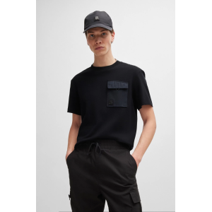 T-Shirt Hugo μαύρο T-Shirt Hugo μαύρο