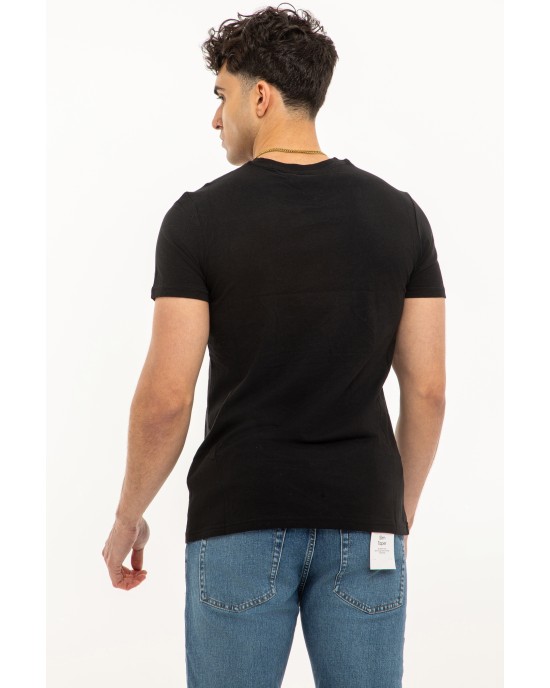 T-shirt Tommy Jeans μαύρο ΚΟΝΤΟΜΑΝΙΚΕΣ