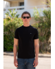 T-shirt Karl Lagerfeld μαύρο ΚΟΝΤΟΜΑΝΙΚΕΣ
