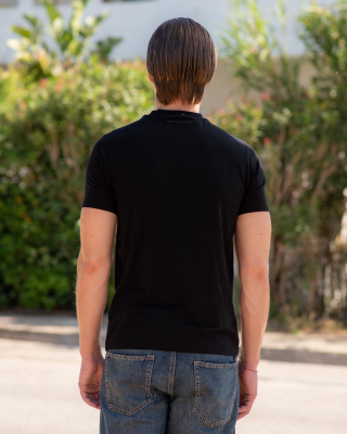 T-shirt Karl Lagerfeld μαύρο