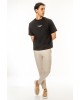 T-shirt Calvin Klein μαύρο ΚΟΝΤΟΜΑΝΙΚΕΣ