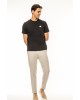 T-shirt Calvin Klein μαύρο ΚΟΝΤΟΜΑΝΙΚΕΣ