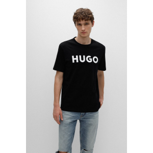 T-Shirt Hugo μαύρο