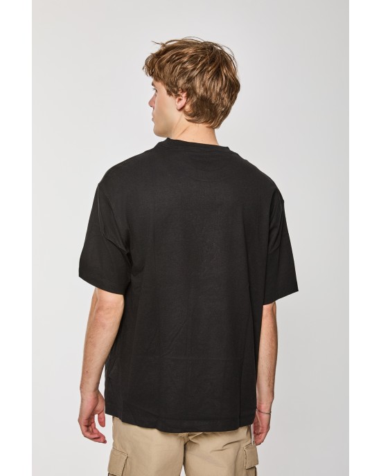 T-shirt Calvin Klein μαύρο ΚΟΝΤΟΜΑΝΙΚΕΣ