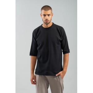 T-shirt Vittorio μαύρο