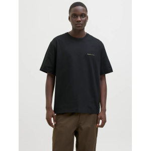 T-shirt Jack n Jones μαύρο