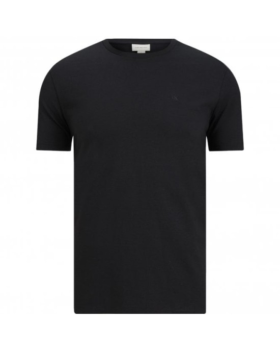 T-shirt Calvin Klein μαύρο ΚΟΝΤΟΜΑΝΙΚΕΣ