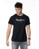 T-shirt Pepe Jeans μαύρο