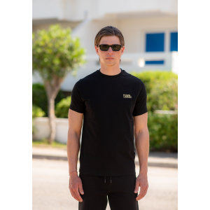T-shirt Karl Lagerfeld μαύρο
