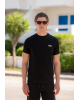 T-shirt Karl Lagerfeld μαύρο ΚΟΝΤΟΜΑΝΙΚΕΣ