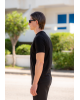 T-shirt Karl Lagerfeld μαύρο ΚΟΝΤΟΜΑΝΙΚΕΣ