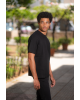 T-shirt Jack n Jones μαύρο ΚΟΝΤΟΜΑΝΙΚΕΣ