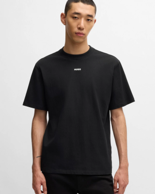 T-Shirt Hugo μαύρο