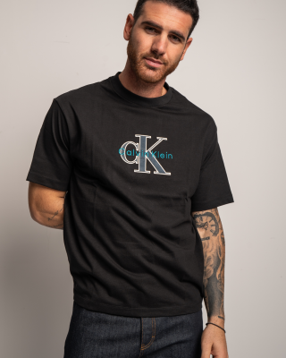 T-shirt Calvin Klein μαύρο