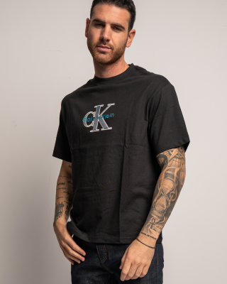 T-shirt Calvin Klein μαύρο