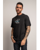T-shirt Calvin Klein μαύρο ΚΟΝΤΟΜΑΝΙΚΕΣ