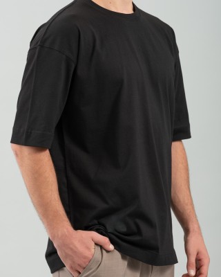 T-shirt Vittorio μαύρο