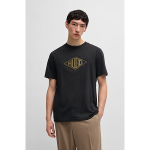 T-Shirt Hugo μαύρο