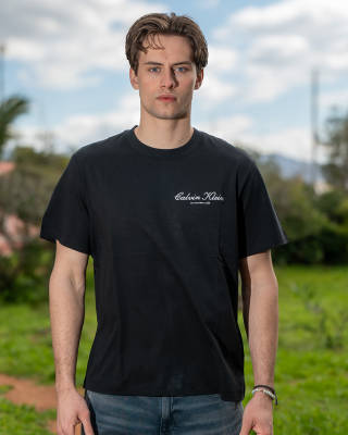T-shirt Calvin Klein μαύρο