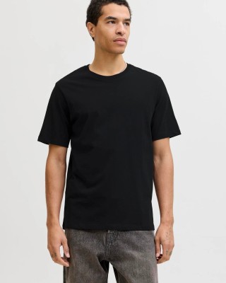 T-shirt Jack n Jones μαύρο