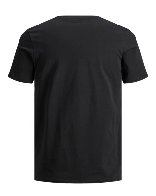 T-shirt Jack n Jones μαύρο