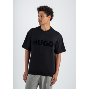 T-Shirt Hugo μαύρο