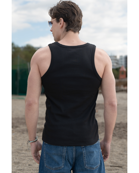 Αμάνικο Calvin Klein μαύρο ΚΟΝΤΟΜΑΝΙΚΕΣ