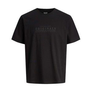 T-shirt Jack n Jones μαύρο