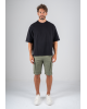 T-Shirt Calvin Klein μαύρο ΚΟΝΤΟΜΑΝΙΚΕΣ