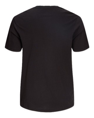 T-shirt Jack n Jones Plus Size μαύρο