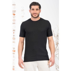 T-shirt Vittorio μαύρη T-shirt Vittorio μαύρη